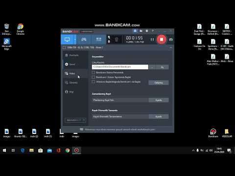 Bandicam Ses Kayıt Ayarları 2020