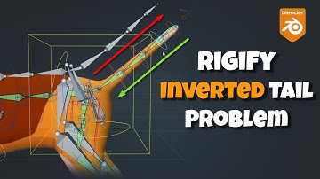 Blender Rigify: Inverted Tail Problex (FIXED)