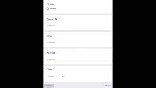 Student registration form #googleforms #googleformtutorial