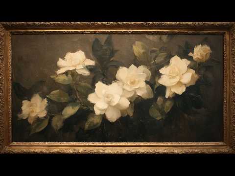 Luminous White Gardenias | 4K Frame TV Art | Dutch Masters Style | Ambient Screensaver | 2 Hours