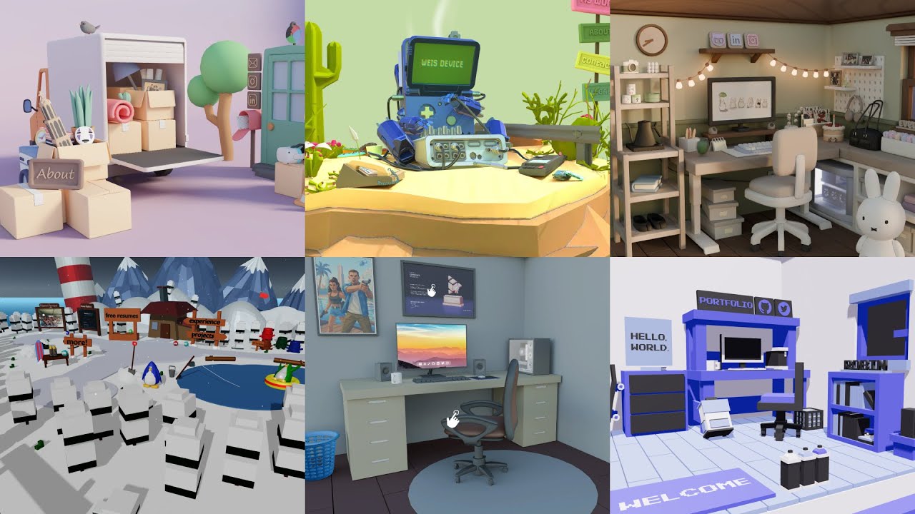 Reviewing Your Amazing Three.js and Blender Portfolios | Community Highlights - #1