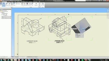 INVENTOR TUTORIAL -  DRAWING LAYOUT & PDF SUBMISSION