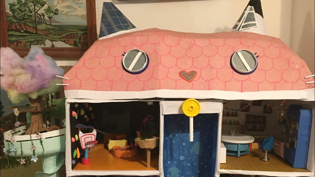 DIY Gabby’s Dollhouse Tour YouTube