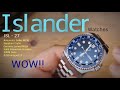 The New Islander Automatic Dive Watch ISL - 27 Blue Dial - Seiko NH36 - Islander Watches Samurai