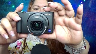 ASMR SONY ZV-1 📷 REVIEW / CANDY CORN MAKEUP LOOK (COLLAB WITH SABRINA’S WORLD & CRYSTAL SPARKLES) screenshot 2