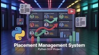 🎓 Placement Management System Using Python | OOP Project | Student & College Project