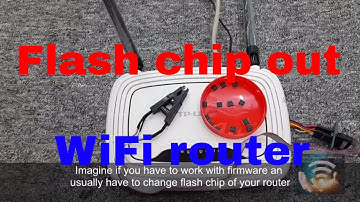 Mod TP-LINK WiFi OpenWrt router to run from external 8M flash chip SOP8 clip