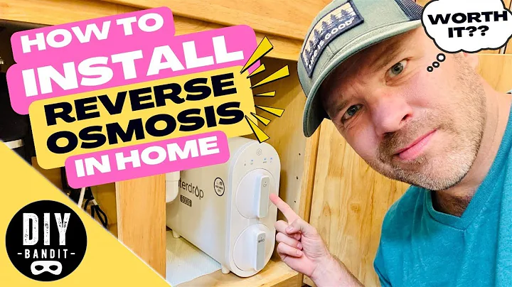 How to Install a Reverse Osmosis Water Filter System Under Sink | Waterdrop Instructions & Review