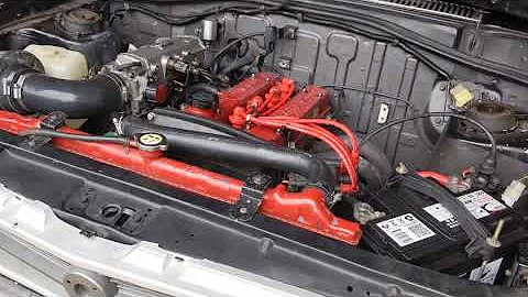 4AGE Datsun Sunny Truck 1200 Cold Start