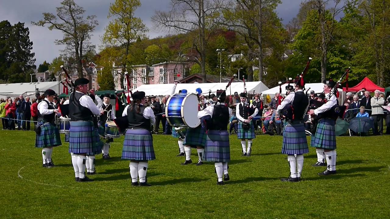 Fraserburgh RBL (Grade 3) Pipe Band at Banchory for the 2016 North of