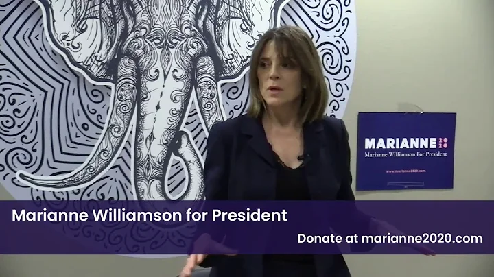 Live from Las Vegas! Democratic Presidential Candidate Marianne Williamson