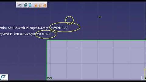 CATIA V5 Parameters & Relations