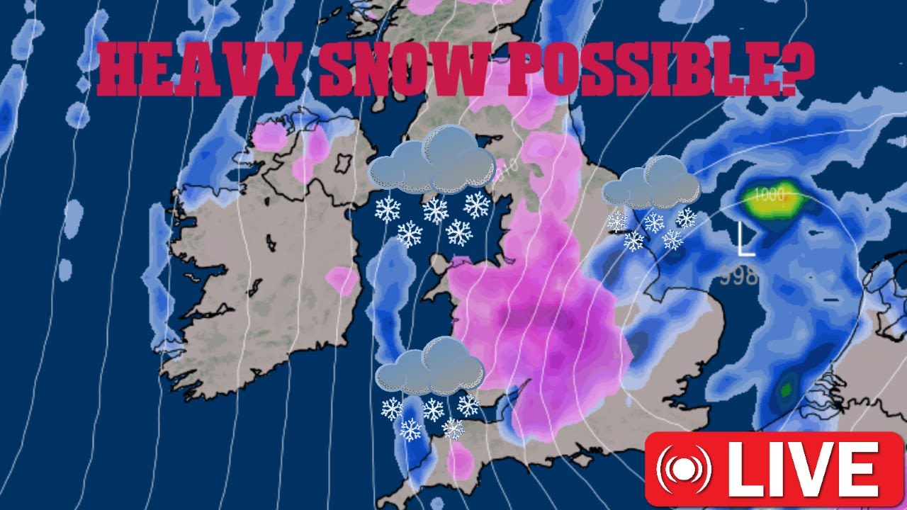Heavy Snow Possible This Week? Snow Watch - UK Weather Forecast - YouTube
