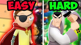 How EASY Is YOUR MultiVersus Character? (Season 2 Difficulty Tier List)