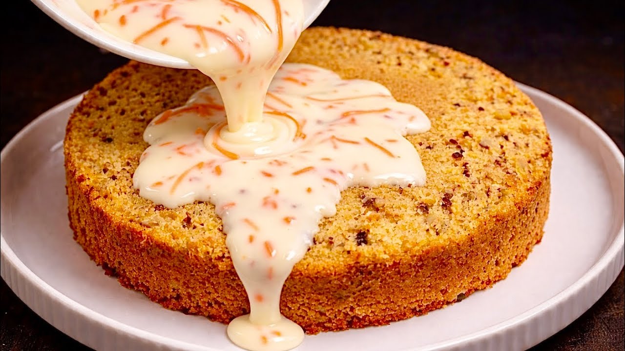 Никто не поверит, что этот роскошный морковный торт домашний!