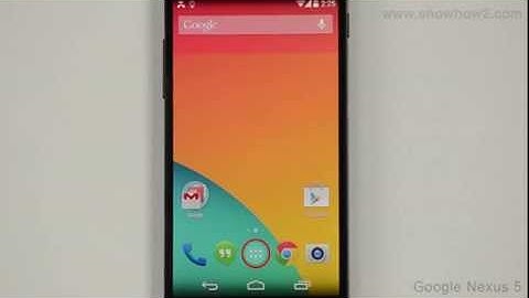 Google Nexus 5 - Save A Location