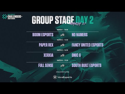 [TH] VCT Stage 1 - Challengers APAC - Group Stage - วันที่ 2