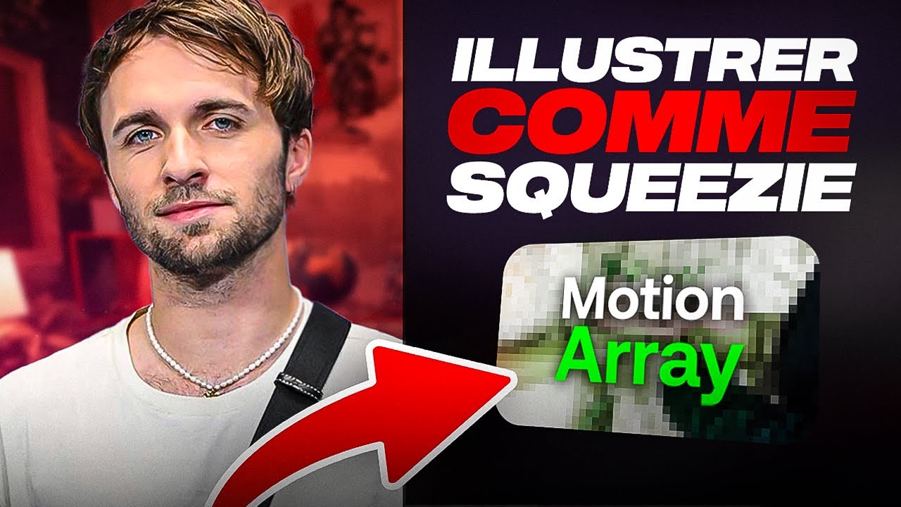 ILLUSTRER ses VIDOS comme SQUEEZIE gratuitement