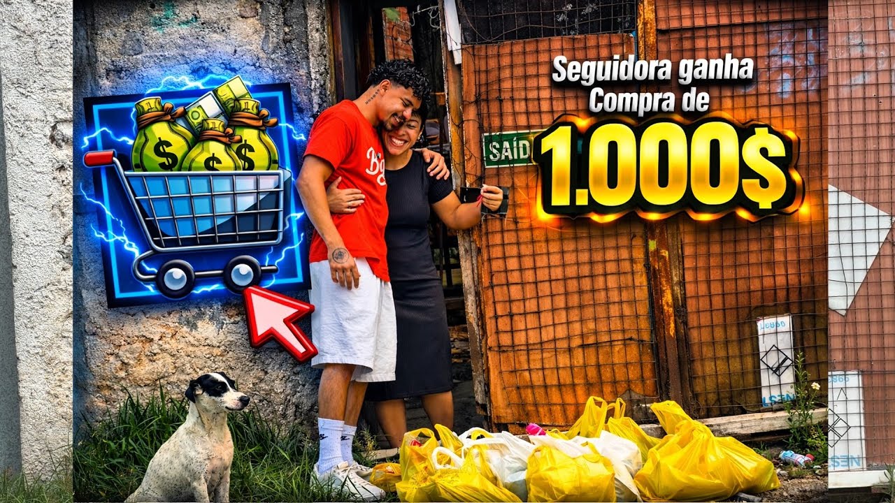 DEIXEI MIL REAIS EM COMPRAS EM CASA DE DESCONHECIDO