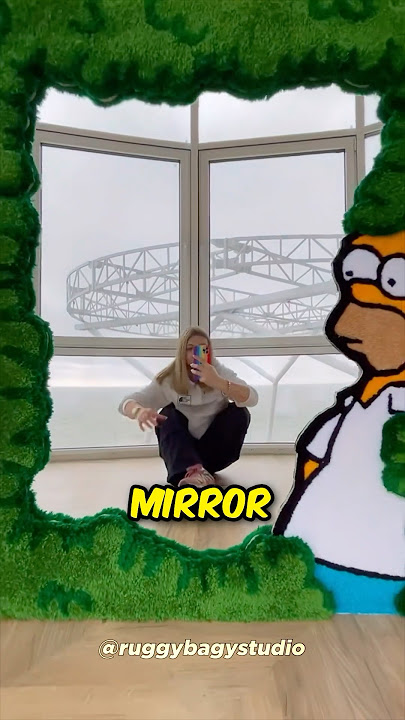 She Created the Coolest Mirror Cover Ever 😍