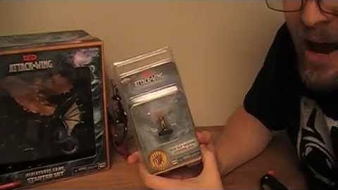 Unboxing: D&D Attack Wing: Sun Elf Wizard Expansion Pack