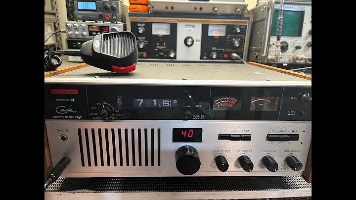 CB radio Courier Centurion 40D Pll 858 Board follow up.