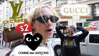 Finding DESIGNER Thrifting in NYC!