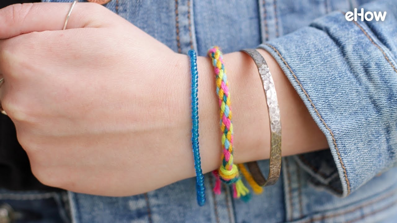 DIY Cardboard Loom Bracelet YouTube