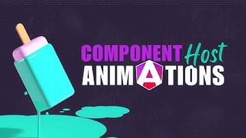 Host binding animations in Angular