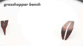 grasshopper bench