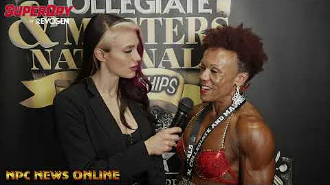 Women's Physique Masters Over 55 Overall Winner Ka...