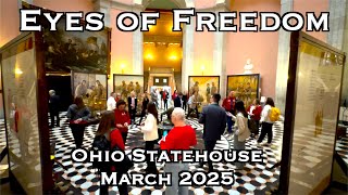 Eyes of Freedom at the Ohio Statehouse - March 2025