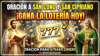 Prayer to Saint Cono and Saint Cyprian to win the LOTTERY and attract MONEY today
