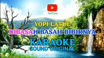 dibasah basah bibirnya voc yopi latul || @sonykaraokeofficial