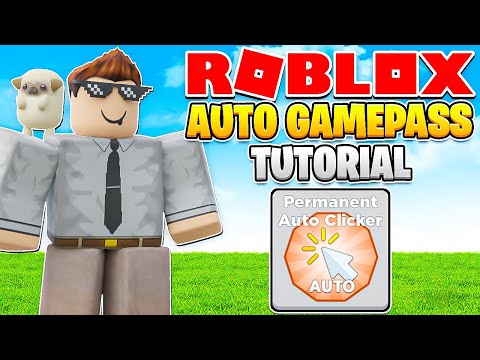 Auto Clicker Gamepass! How to Make a Simulator in Roblox Episode 50 