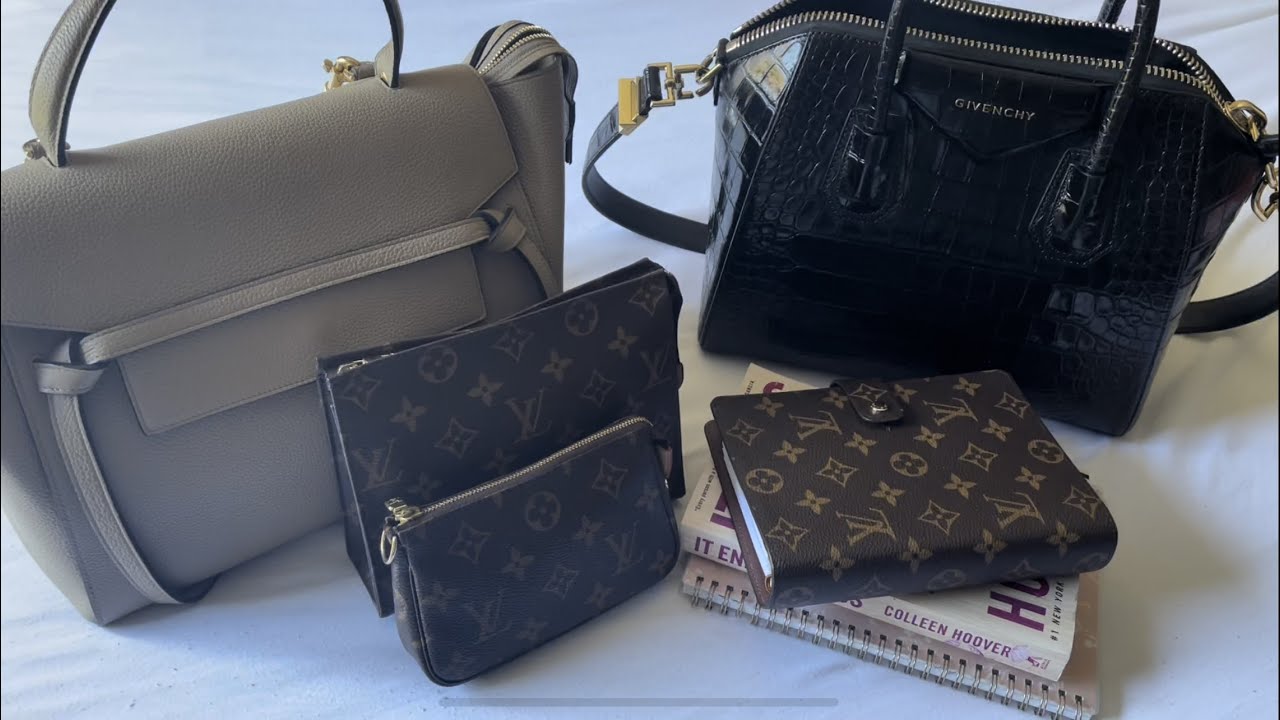 What’s In My Bag: WORK BAG 2022 (Celine Belt Bag, Givenchy Antigona)