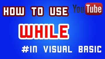 การใช้คำสั่ง While Loop VB 2010