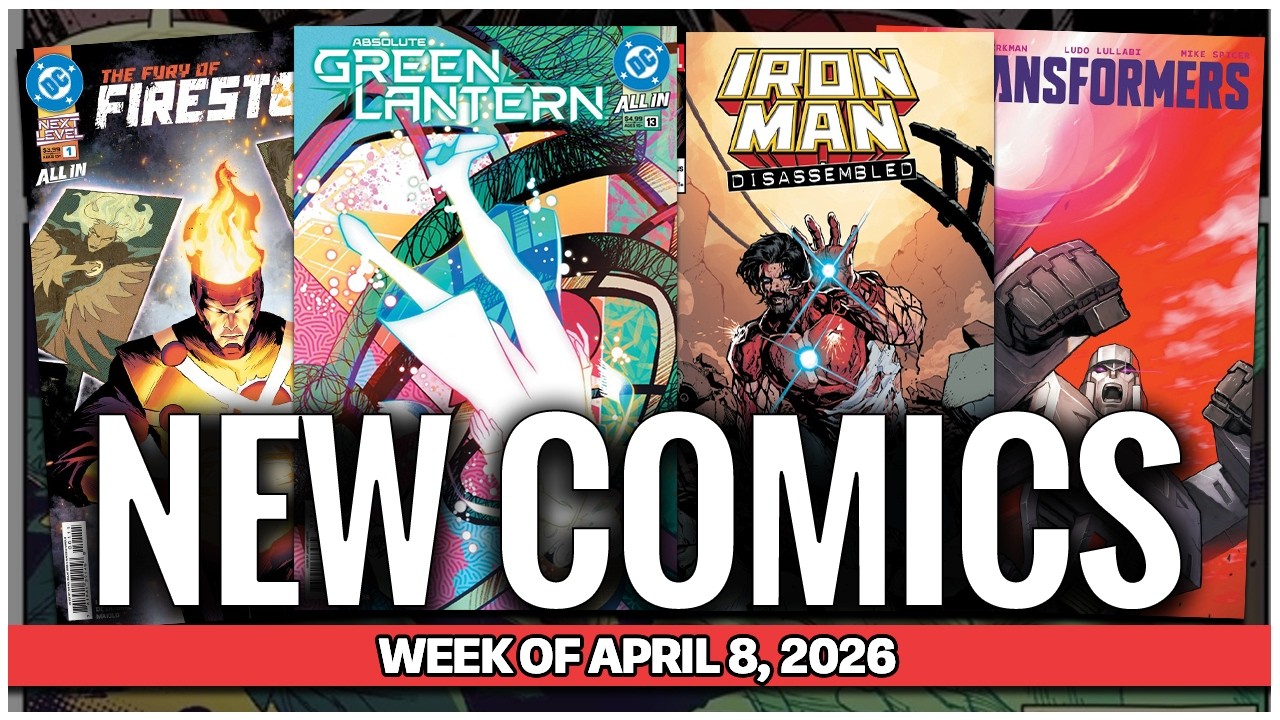 New Comic Book Previews 4/8/2026 - Next Level Continues on a Light