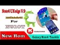 Note4 UXedge V.9 Android Marshmallow 6.0.1 For Galaxy Note4 N910T\N910T3 T-MOBILE 2016