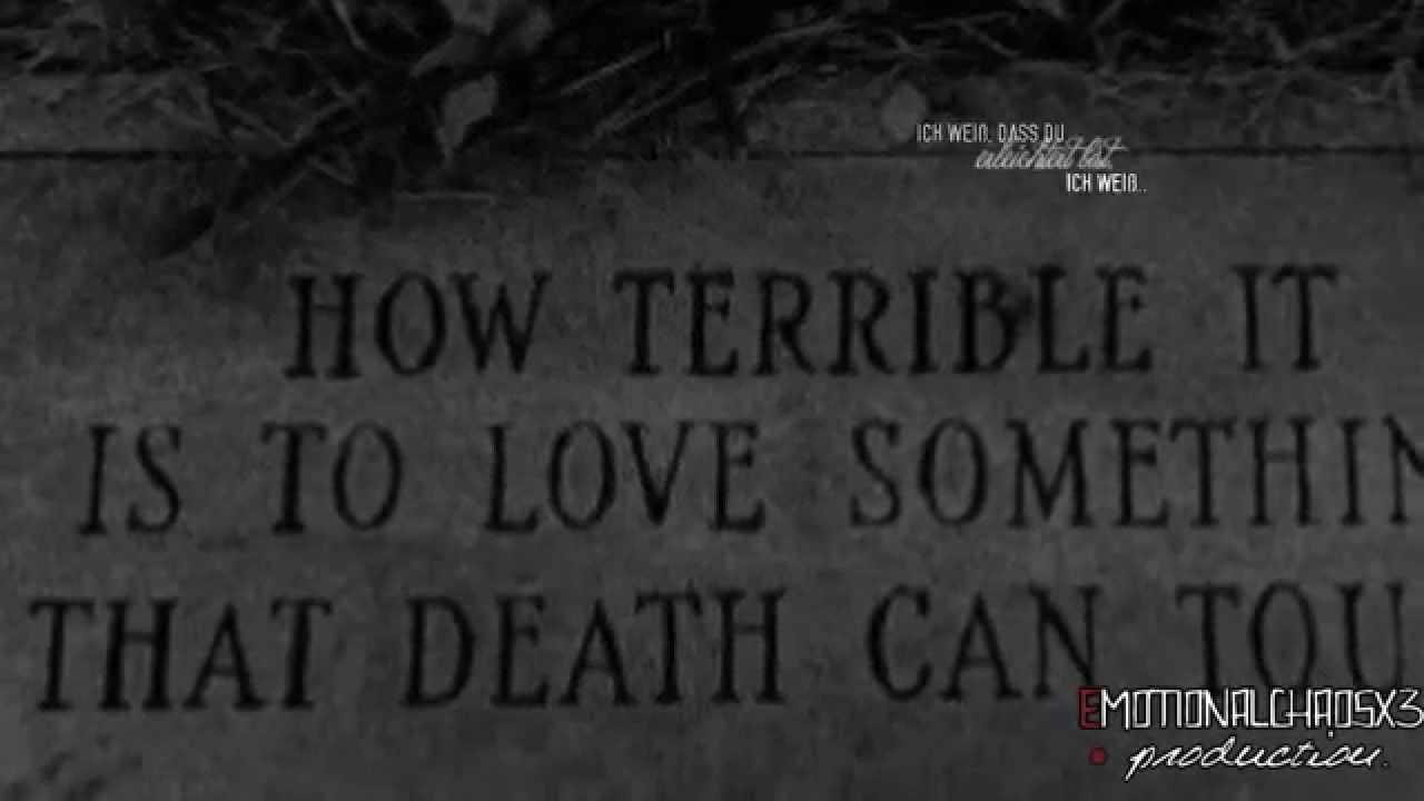 » Du fehlst mir - Es tut mir schrecklich weh.