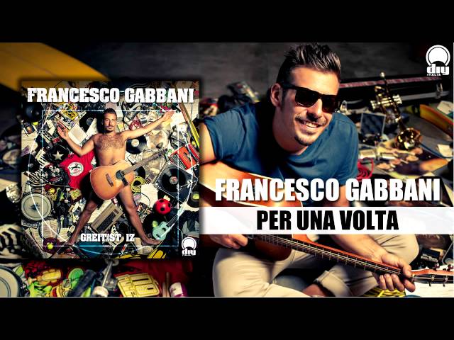 Francesco Gabbani - Per una volta
