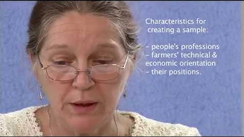 Semi-structured interview(23/25) :  theory: processing the matrix