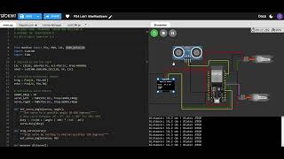 PS4 Lab1:  Wokwi MicroPython Mobile Robot Simulation 'IRFAN RAZLIZAM screenshot 5