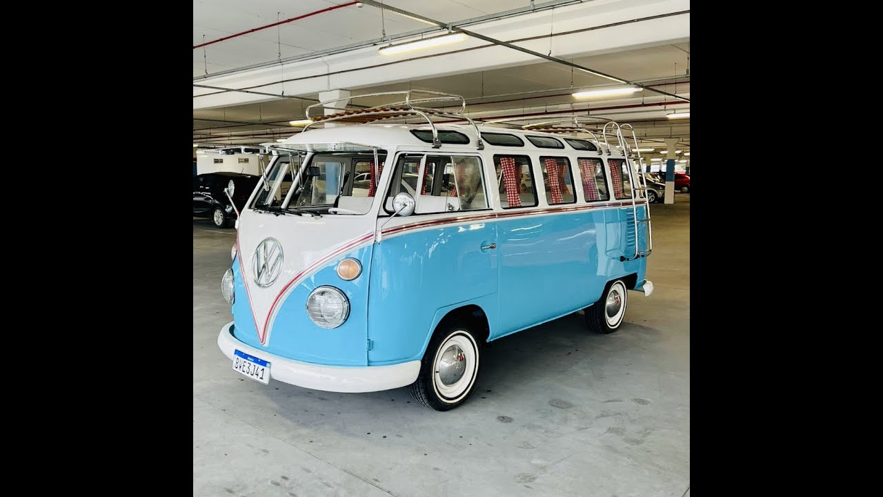 1974 VW Bus 23 Windows - Fully Restored - (BNB1834) - YouTube