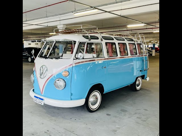 1974 VW Bus 23 Windows - Fully Restored - (BNB1834) - YouTube