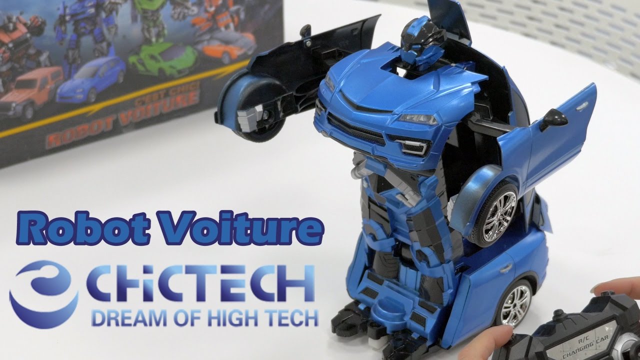 Jouet Robot Voiture ChicTech - Démo en français 