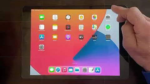 Wie fixiere ich den Bildschirm beim iPad?