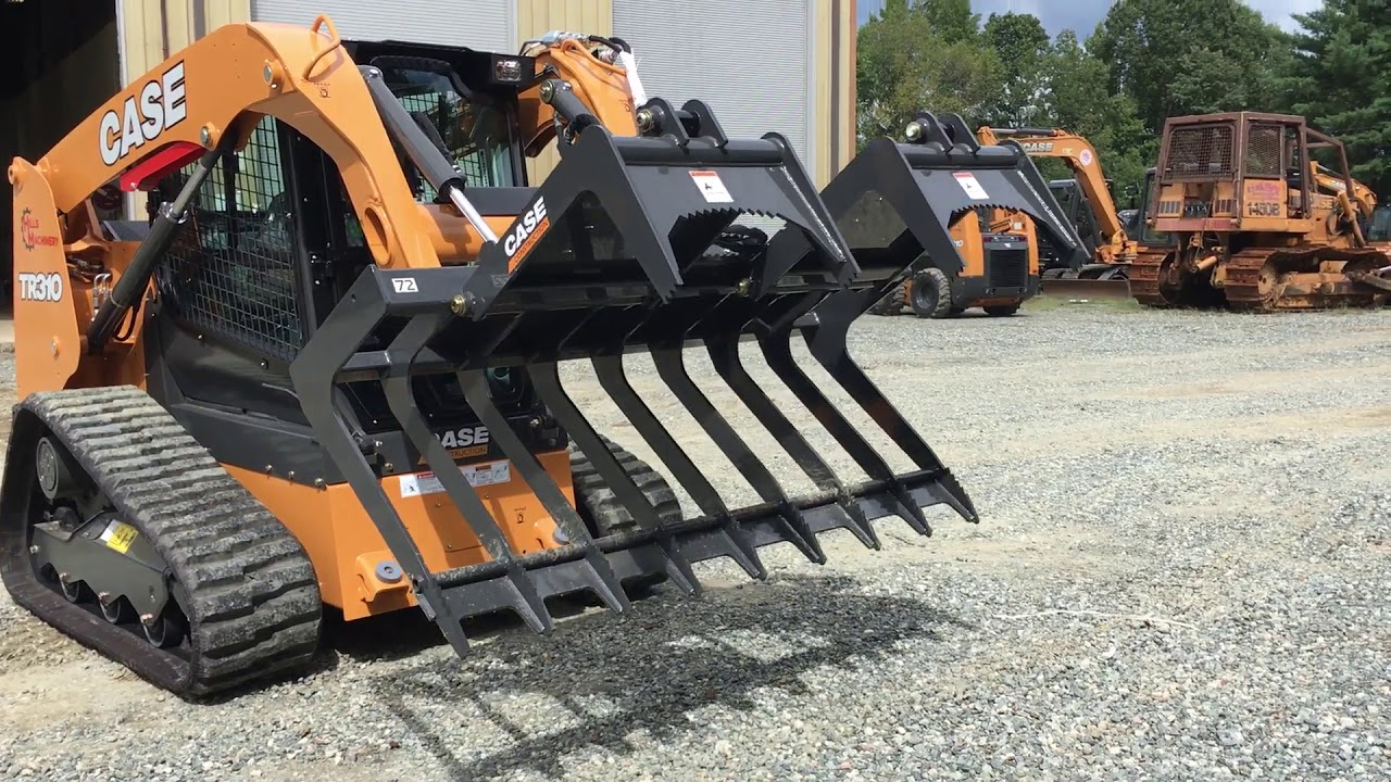 2018 CASE 72" SKELETON GRAPPLE BUCKET For Sale YouTube