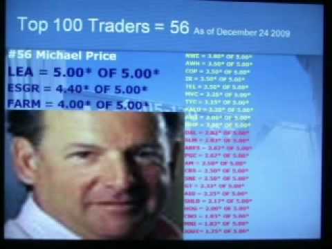 100 Top Traders #56 (Season2) Michael Price