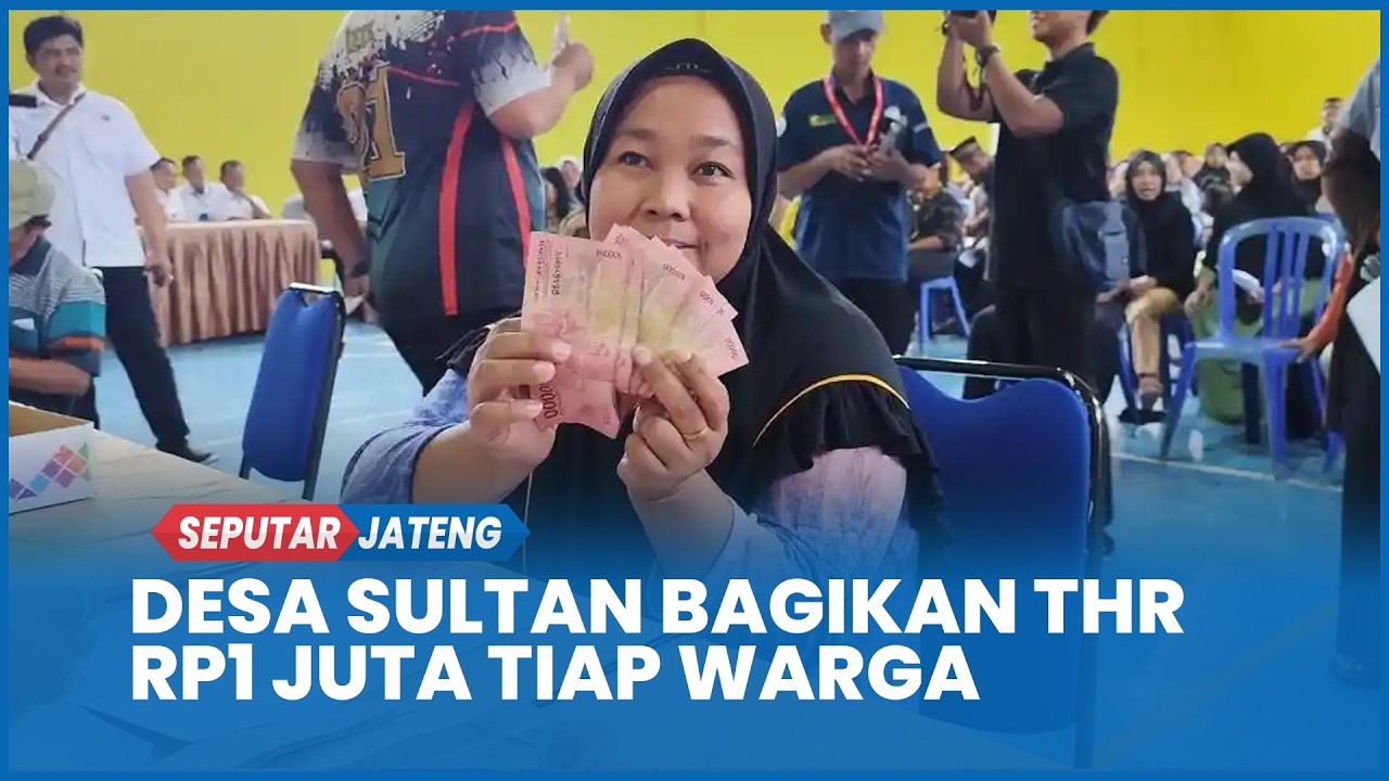 Ada Desa Sultan di Kendal Bagikan THR Rp1 Juta ke Warga Jelang Lebaran: Rutin Tahunan